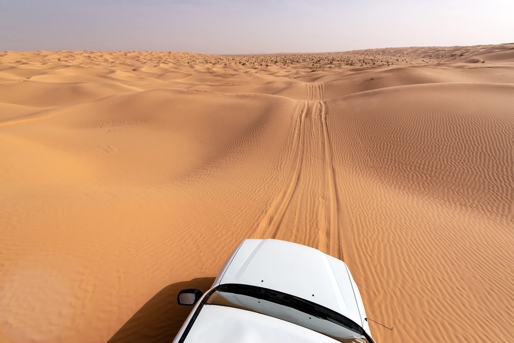 experience with luxury vehicles in desert