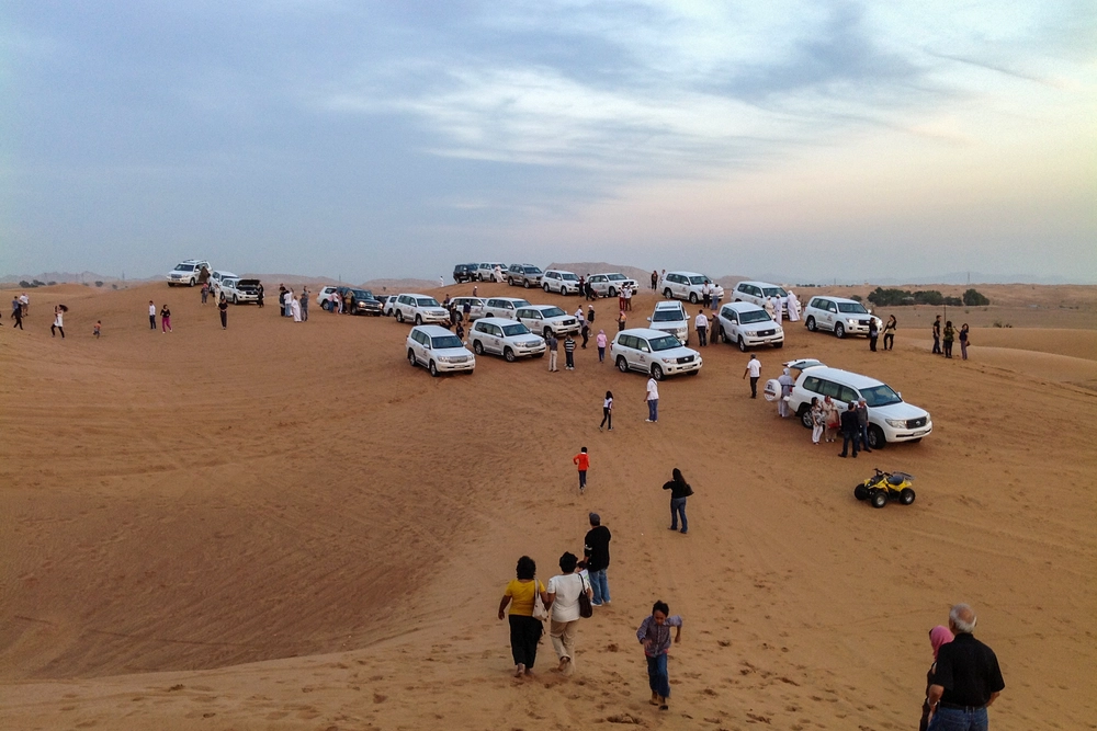 Enjoying the Desert Adventure in Dubai 
